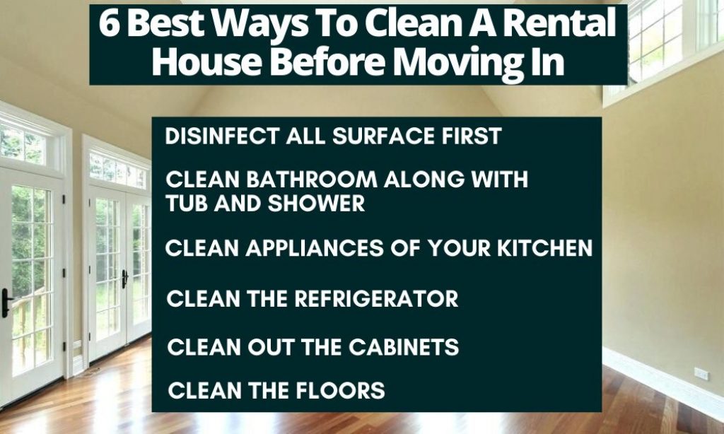 Best ways to clean a rental house
