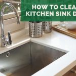 how to clean a kitchen sink drain