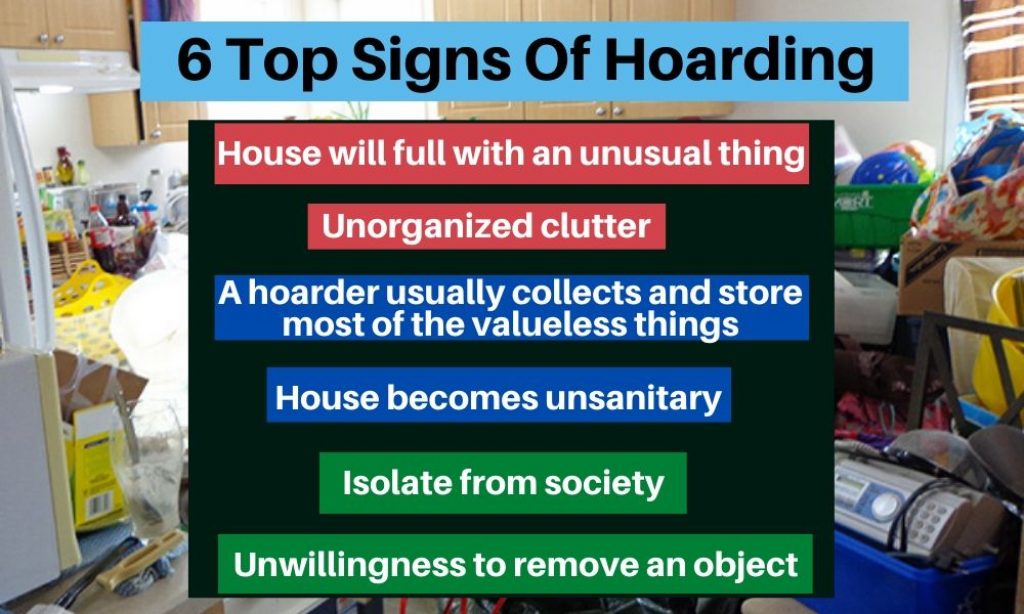 Top Signs Of Hoarding