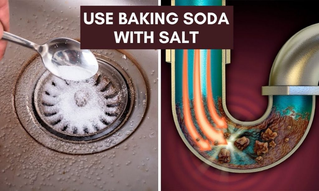 Use baking soda with salt