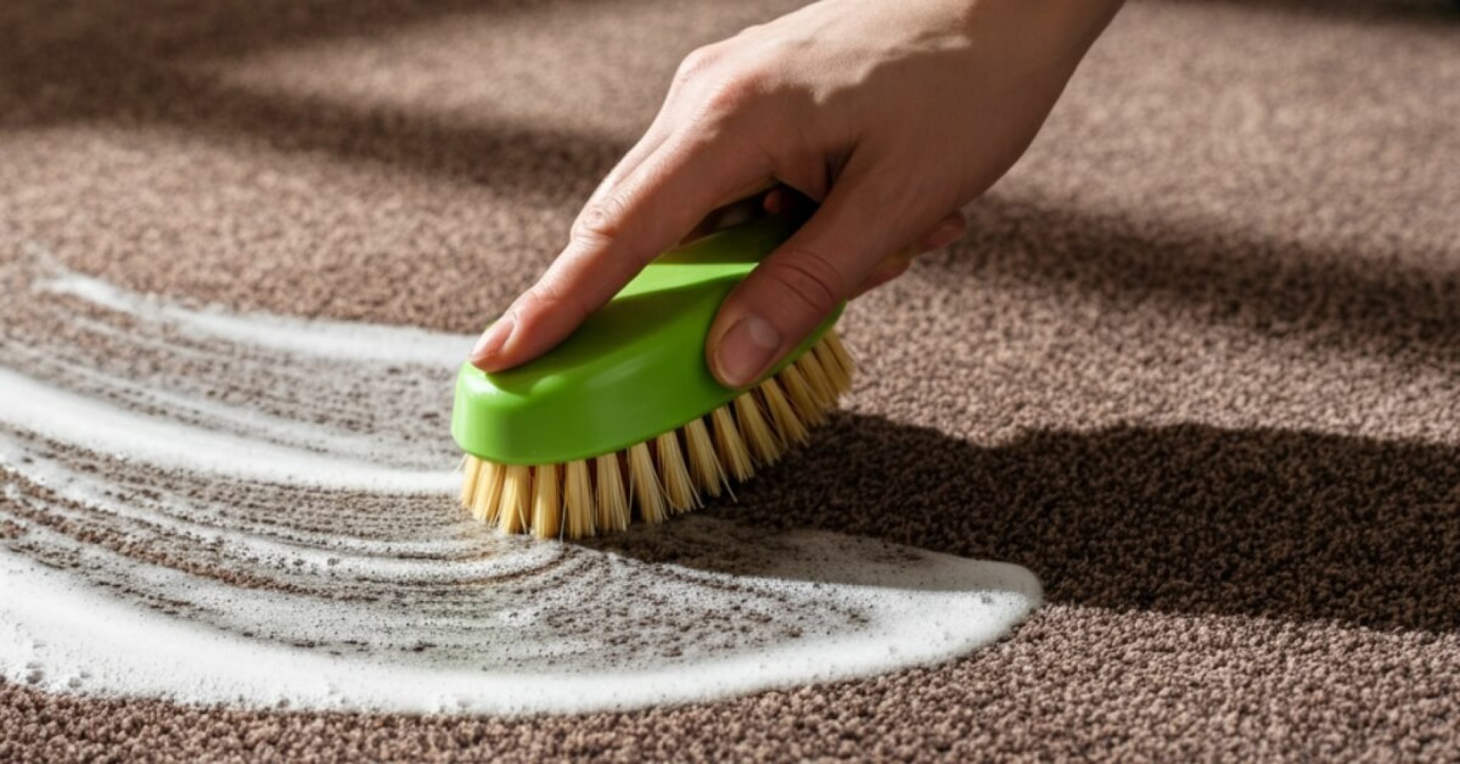 How to Clean Carpet at Home by Hand