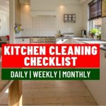 Ultimate Kitchen Cleaning Checklist