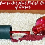 how to get nail polish out of carpet