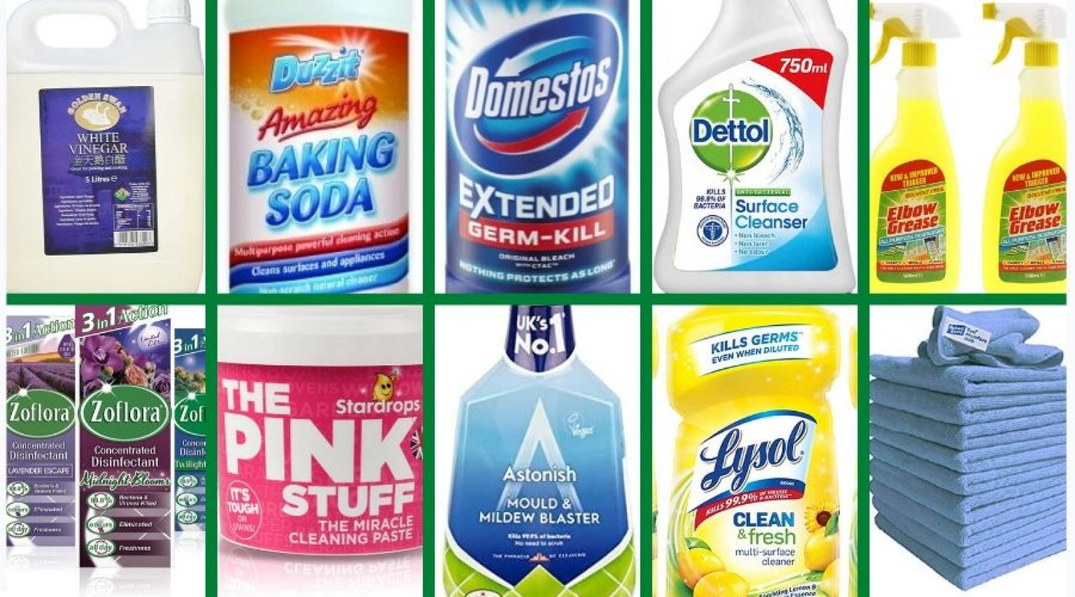 10 MustHave House Cleaning Products Usage & Advantages