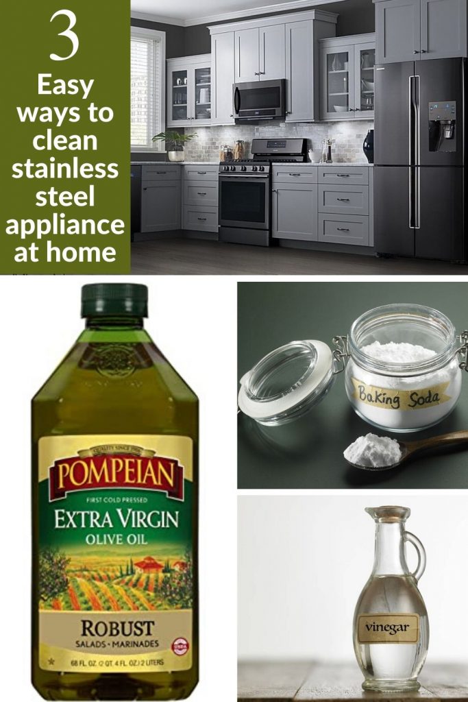 Easy ways to clean stainless steel appliance at home