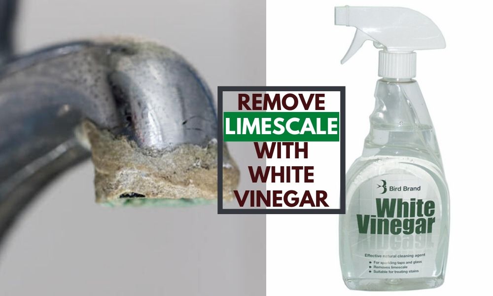 Remove Limescale with White Vinegar