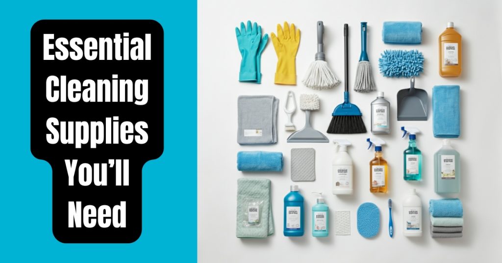 Essential Cleaning Supplies You’ll Need