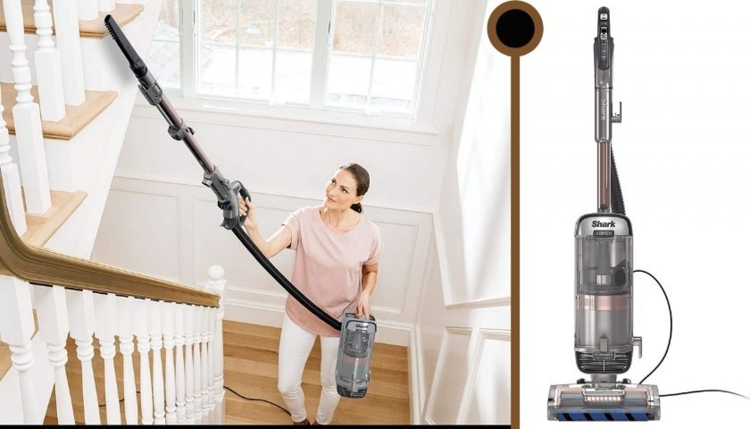 Shark AZ2002 Vertex DuoClean PowerFins Upright Vacuum