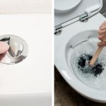toilet burps big bubble when flushed