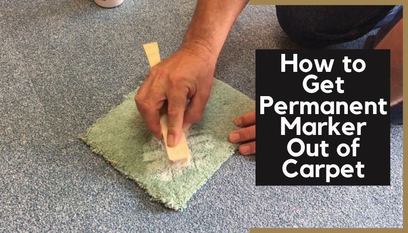 Get Permanent Marker Out of Carpet