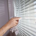 clean blinds without taking them down