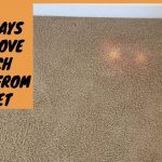 Remove Bleach Stains From Carpet