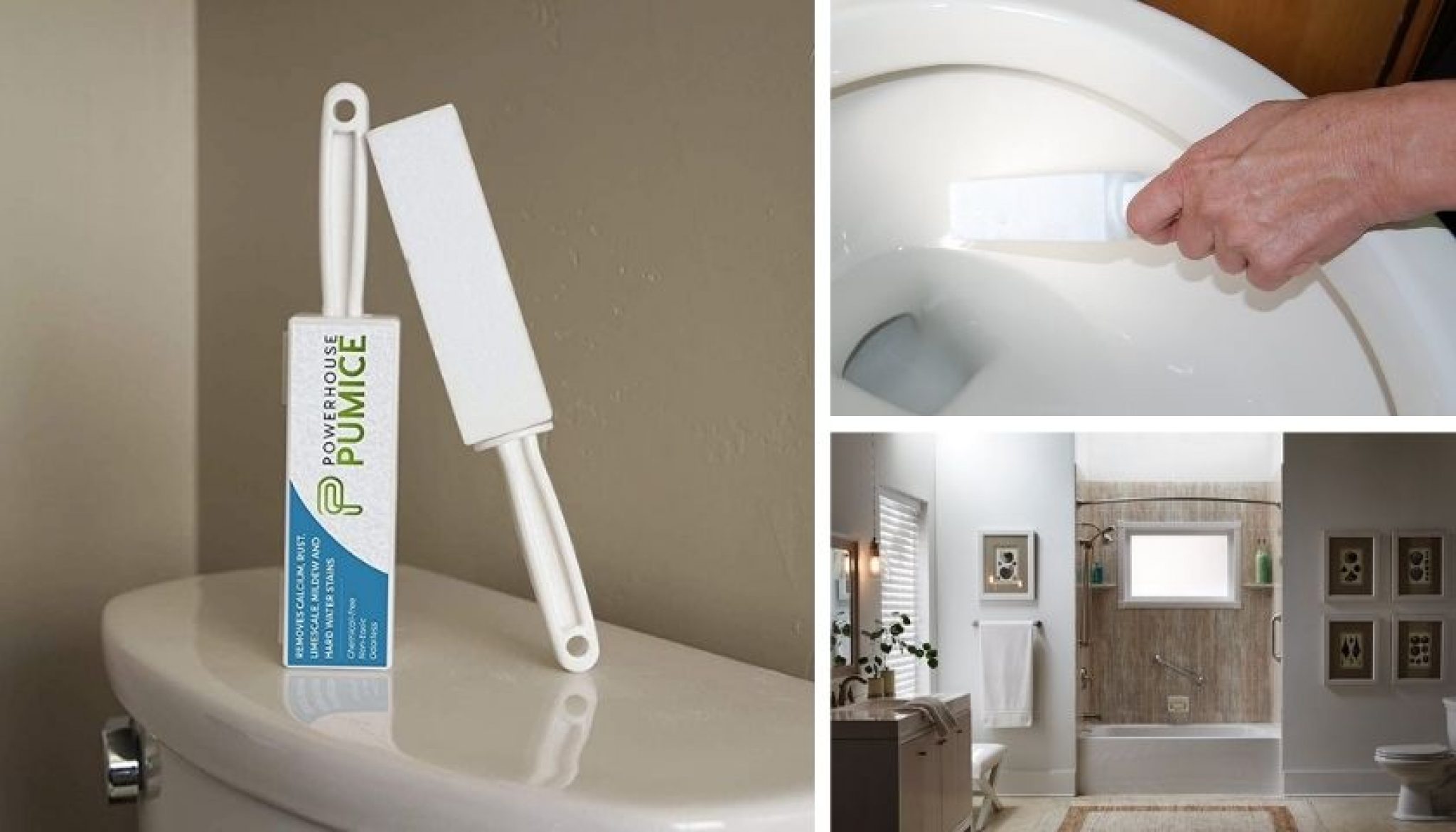 How to Use a Pumice Stone to Clean the Toilet & Shower?