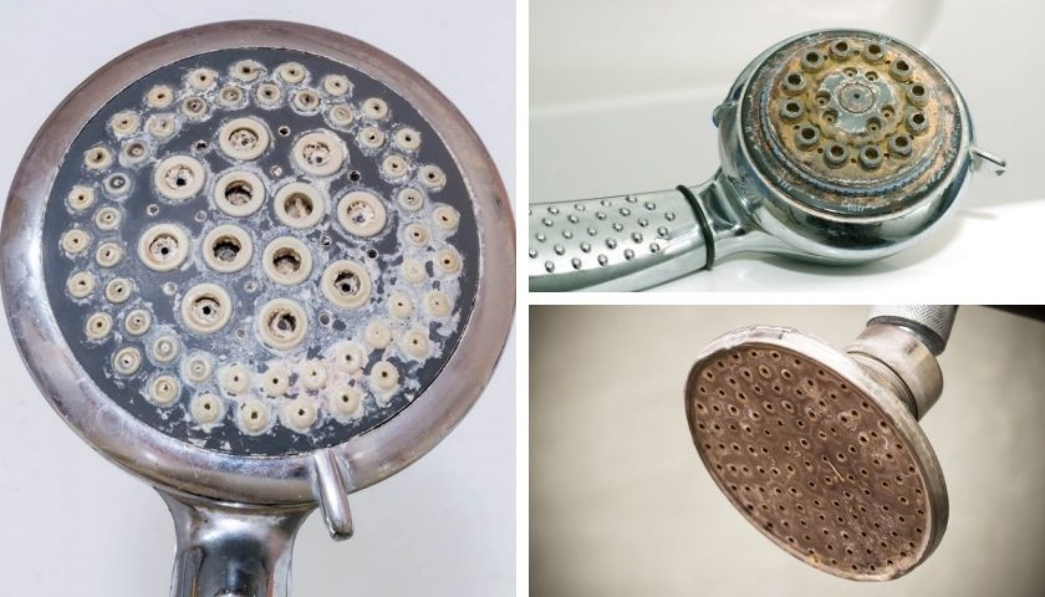 How To Remove Limescale, Rust & Calcium Deposit From Shower Head