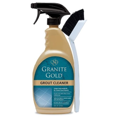 Granite Gold Grout Cleaner and Scrub Brush