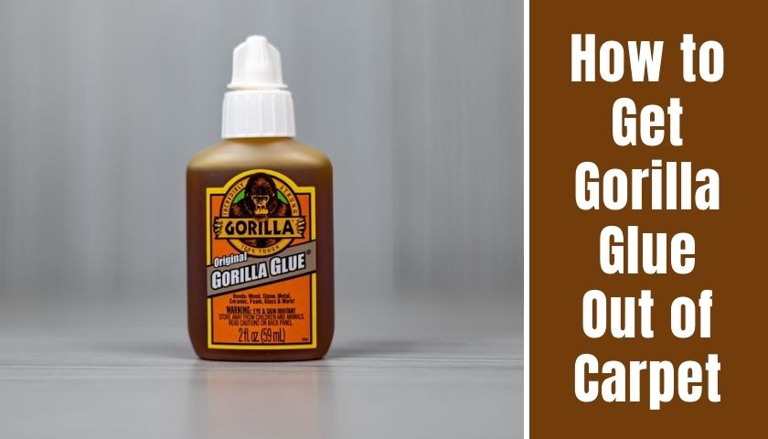 Get Gorilla Glue Out of Carpet