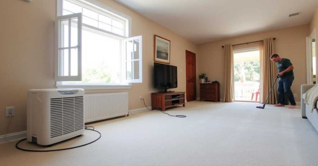 Preventing musty odors in carpet with proper maintenance