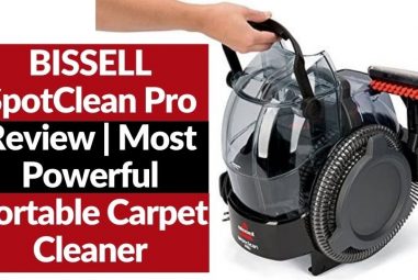 BISSELL SpotClean Pro | Most Powerful Portable Carpet Cleaner