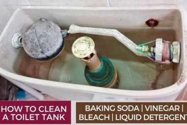 How To Clean A Toilet Tank | Natural Cleaning Solutions