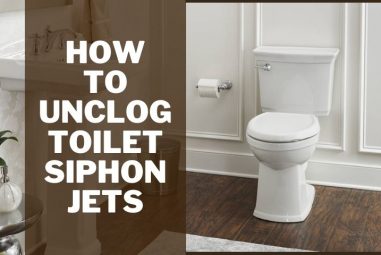 How to Unclog Toilet Siphon Jets | Step by Step Guidelines
