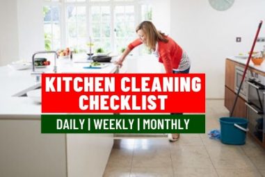 Ultimate Kitchen Cleaning Checklist | Daily, Weekly & Monthly