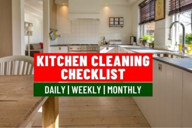 Ultimate Kitchen Cleaning Checklist | Daily, Weekly & Monthly