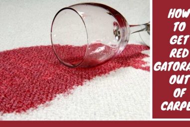 How to Get Red Gatorade Out of Carpet | Game Changing Tips