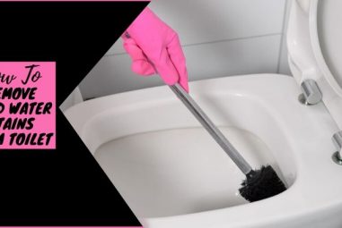 How to Remove Hard Water Stains From Toilet | 4 Best Ways