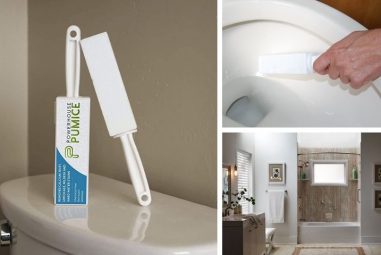 How to Use a Pumice Stone to Clean the Toilet & Shower?